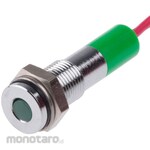 RS PRO RS Pro LED indicator, green 6mm, 24 V dc