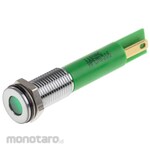 RS PRO RS Pro LED indicator, green 8mm, 110 V ac