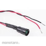 RS PRO RS Pro LED indicator, green 8mm, 12 V dc