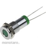 RS PRO RS Pro LED indicator, green 8mm, 2 V dc