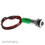 RS PRO RS Pro LED indicator, green 8mm, 24 V dc