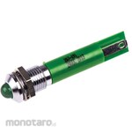 RS PRO RS Pro LED indicator, green 8mm, 24 V dc