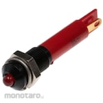 RS PRO RS Pro LED indicator, red 6mm, 12 V dc