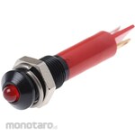RS PRO RS Pro LED indicator, red 6mm, 24 V dc