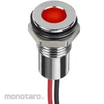 RS PRO RS Pro LED indicator, red 8mm, 24 V dc