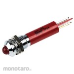 RS PRO RS Pro LED indicator, red 8mm, 24 V dc