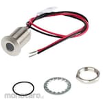 RS PRO RS Pro LED indicator, white 10mm, 1.8 → 3.3 V dc