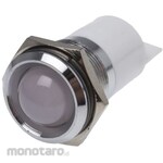 RS PRO RS Pro LED indicator, white 22mm, 24 V ac / dc