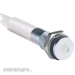 RS PRO RS Pro LED indicator, white 8mm, 24 V dc