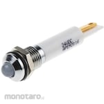 RS PRO RS Pro LED indicator, white 8mm, 24 V dc