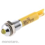 RS PRO RS Pro LED indicator, yellow 6mm, 24 V dc