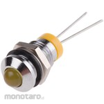 RS PRO RS Pro LED indicator, yellow 8mm, 2 V dc
