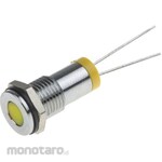 RS PRO RS Pro LED indicator, yellow 8mm, 2 V dc