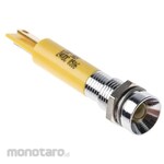 RS PRO RS Pro LED indicator, yellow 8mm, 24 V dc