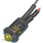 RS PRO RS Pro LED indicator, yellow 8mm, 6 V dc