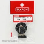 TAKACHI ELECTRONICS ENCLOSURE CR2450 Vertical Coin Battery Holder BV-50N