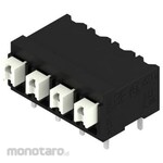 WEIDMULLER Terminal block connector LSF series 5mm pitch 1 row 4 poles 1 set 28 pieces