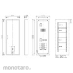 Panasonic Compact Arrow board, mixed power 6 circuits