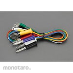 ESCO 500mm / 0.3mm2 test lead (banana plug / round / 6pcs)