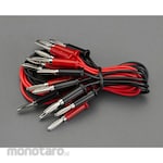 ESCO 500mm/0.3mm2 Test Lead Banana Plug At Both Ends/10