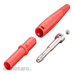 ESCO 4mm Safety Plug Red