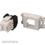 3M Rj45 Modular Jack with Adapter for Jis Face Plate