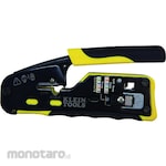 KLEIN Racheting Pass-Thru Modular Crimper