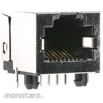 Molex RJ45 Modular Jack, Right-Angle, Through Hole, 8P8C, Cat3 Female