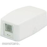 Panduit Cat 6 A Rosette Box Kit with Shutter
