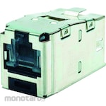 Panduit Cat 6 Spring Shuttered Jack, Shielded