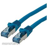 ROLINE Ethernet Cable 500mm Blue S/FTP