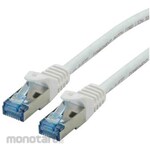 ROLINE Ethernet cable 500mm white S/FTP