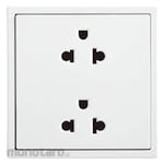 SIMON ELECTRIC Twin EU-US with Earth Socket (Combined with Frame)