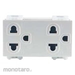 SIMON ELECTRIC Twin Euro-US Socket Module (3M)