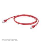WEIDMULLER Patch Cable LSZH red