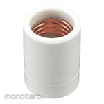 ESCO E 26 Cap Socket for Light Bulb Two-Stage Porcelain
