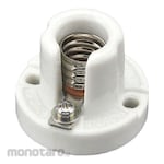 ESCO E12 Base Mini Receptacle Made of Porcelain