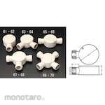 ESCO Φ16mm Exposed box (for flexible tube / 1 direction)
