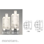 ESCO Φ28mm Exposed box (for VE pipe / 2 directions) Beige
