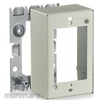HUBBELL WIRING DEVICE-KELLEMS Metallic Single-Channel Surface Raceway (Dudukan Saklar/Stop Kontak Logam)