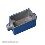 PITHON Accessories For Pipe Conduit G Type Surface Switch Box 2 Way Steel