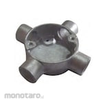 PITHON Circular Junction Box 4 Way Steel G Type