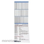 BRADY Wire Marking Label
