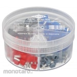 KNIPEX Crimp Terminal with Twin Wire Ferrules Assortment Box (Skun)