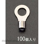 ESCO 5.5-8 [Round] Heat-resistant bare crimp terminal (100 pieces)