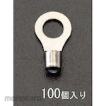 ESCO 8.0-6 [Round] Heat-resistant bare crimp terminal (100 pieces)