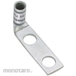 Panduit Copper Compressed Terminal Standard Barrel 2 Holes 90° Angle