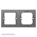 SIMON ELECTRIC 2 Gang Frame Square + Round