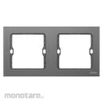 SIMON ELECTRIC 2 Gang Frame Square x2