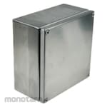 RS PRO Unpainted Stainless Steel Terminal Box (Box Penghubung)